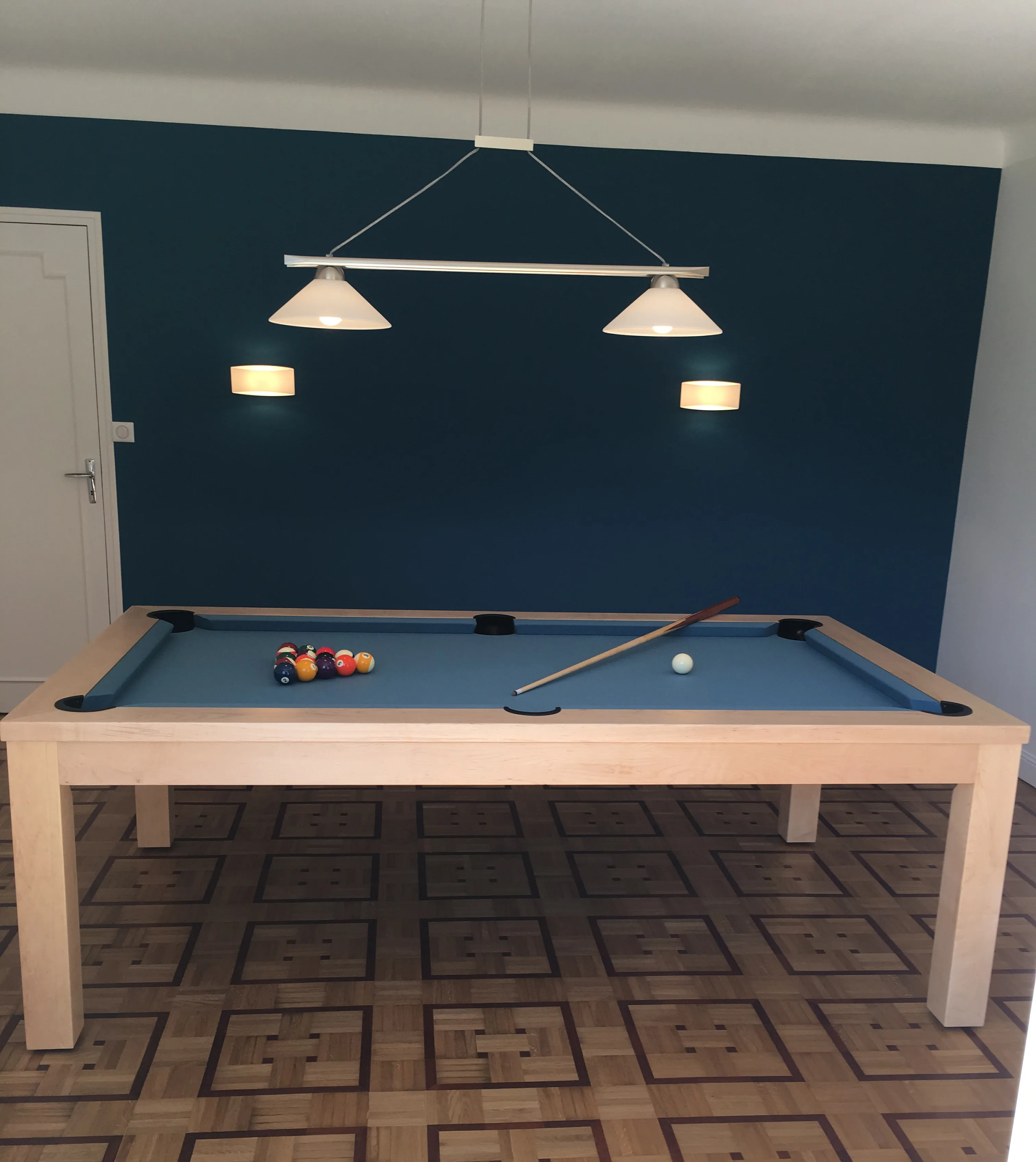 Salle de billard privative du gîte La Maladrerie